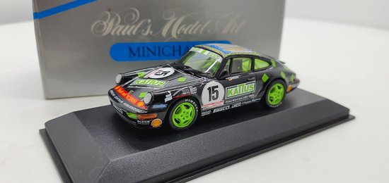 Minichamps Porsche 911 Carrera 1:43 Cup - Sieger 1993 A. Heger - Modelauto - Schaalmodel - Model auto - Miniatuurautos - Miniatuur auto van Minichamps