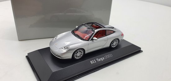 Minichamps Porsche 911 Targa 1:43 2001 - Modelauto - Schaalmodel - Model auto - Miniatuurautos - Miniatuur auto van Minichamps