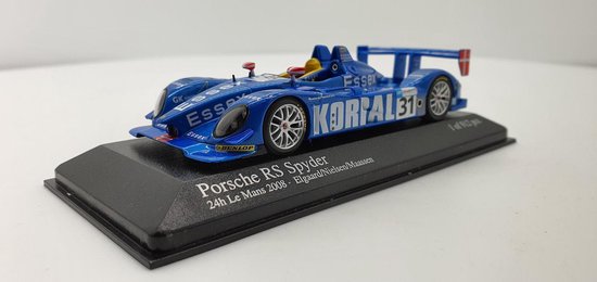 Minichamps Porsche RS Spyder 24h Le Mans 1:43 Elgaard/Nielsen/Maassen van Minichamps