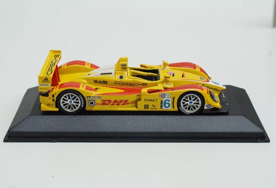 Minichamps Porsche Rs Spyder No.6 ( DHL ) Alms 2007 (Briscoe - Maasen - Collard) 1:43 - Modelauto - Schaalmodel - Model auto - Miniatuurautos - Miniatuur auto van Minichamps