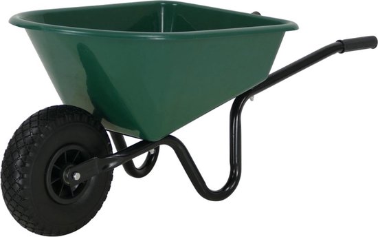 MM Eurotool Kinderkruiwagen Metaal met Kunststof Bak - Groen van MM Eurotool