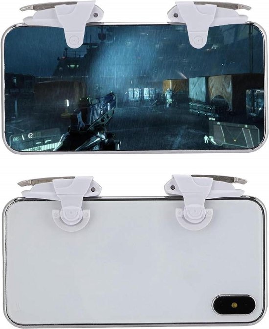 Mobiele Game Controller - Gaming Trigger Joystick - Mobiel Gamen Verbeteren - Capacitieve Ruimte Mapping van Merkloos