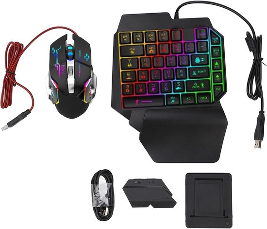 Mobiele Game Converter - Gaming Toetsenbord Muis - Mobiel Gamen - Snel Opladen Ondersteuning van Merkloos