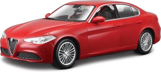 Modelauto Alfa Romeo Giulia 1:24 - speelgoed auto schaalmodel van Merkloos