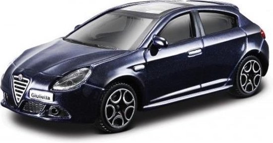 Modelauto Alfa Romeo Giulietta 1:43 - speelgoed auto schaalmodel van Bburago