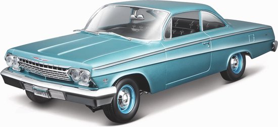 Modelauto Chevrolet Bel Air 1962 1:18 - speelgoed auto schaalmodel van Maisto
