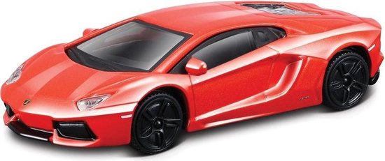 Modelauto Lamborghini Aventador 10 cm schaal 1:43 - speelgoed auto schaalmodel van Bburago