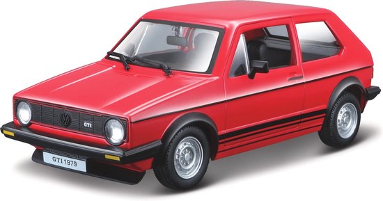 Modelauto Volkswagen Golf MK1 1979 1:24 - speelgoed auto schaalmodel van Welly