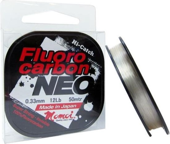 Momoi Fc Hi-Catch Fluorocarbon Neo Clear 50Mtr. 0,30mm van Momo