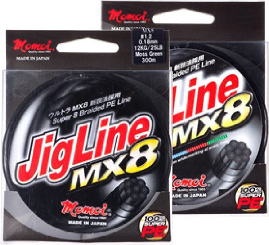 Momoi Jigline MX8 100m Beige 0.14 Mm van Momo