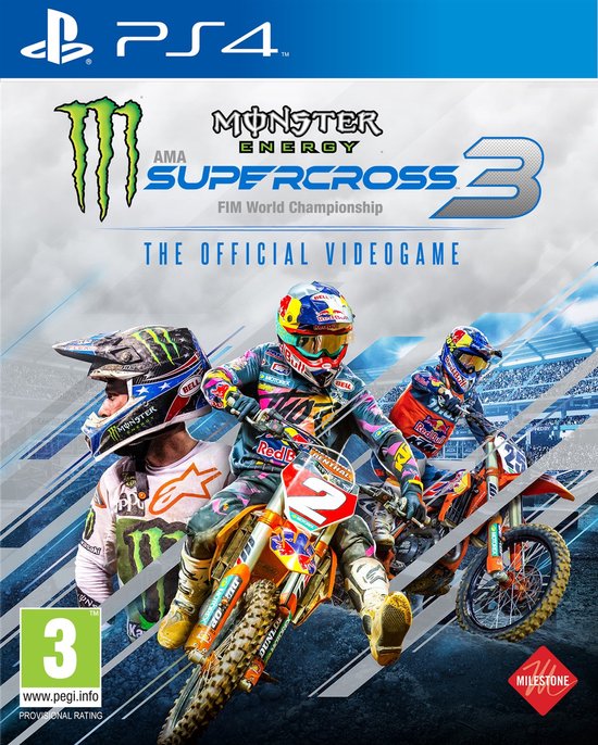 Monster Energy Supercross 3: The Official Videogame - PS4 van Milestone S.r.l.