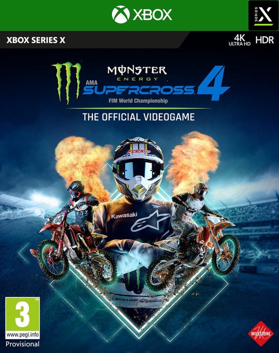 Monster Energy Supercross 4 - Xbox Series X van Monster Energy