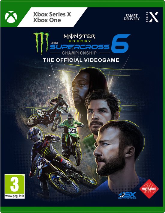 Monster Energy Supercross 6 - Xbox Series X/Xbox One van Monster Energy