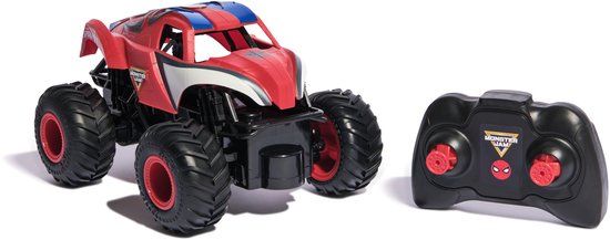 Monster Jam, Marvel The Amazing Spider-Man-monstertruck, op afstand bestuurbaar, schaal van 1:24 van Merkloos