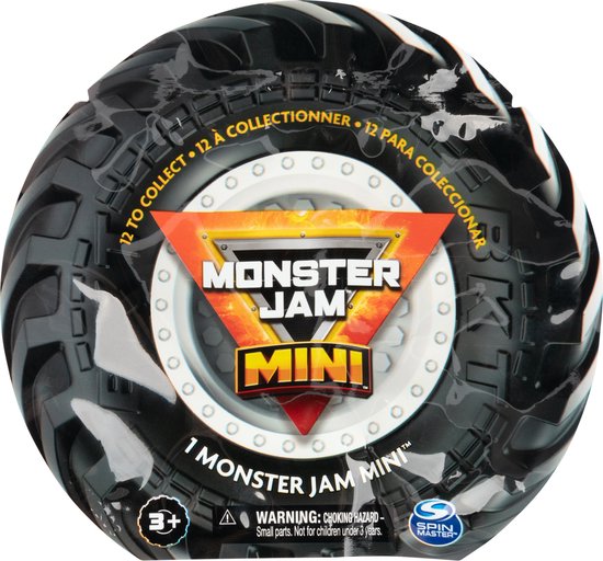 Monster Jam - Mini Gold Dragon Mystery-monstertruck - Speelgoedvoertuig - Schaal 1:87 - stijlen kunnen verschillen van Monster Jam