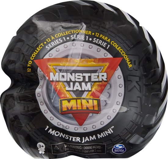 Monster Jam - officiële Mini Verrassing-monstertruck - schaal van 1:92 - stijlen kunnen verschillen van Monster Jam
