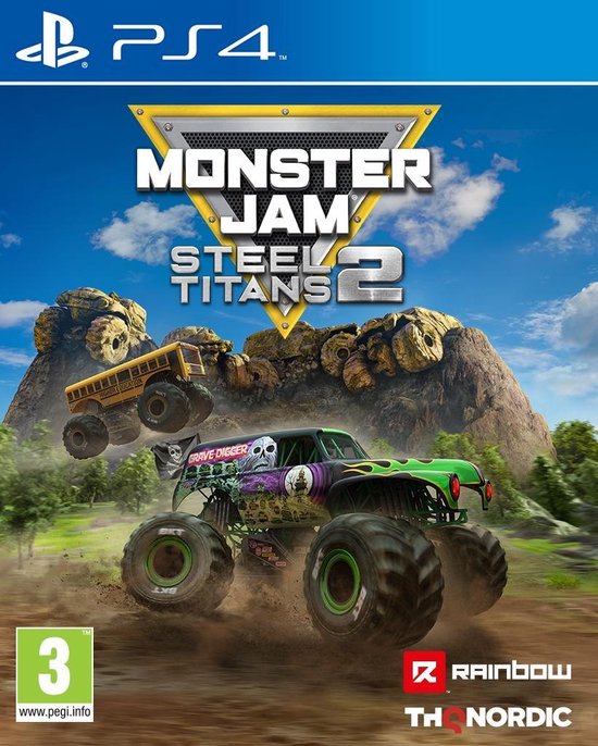 Monster Jam Steel Titans 2 - PS4 van Monster Jam