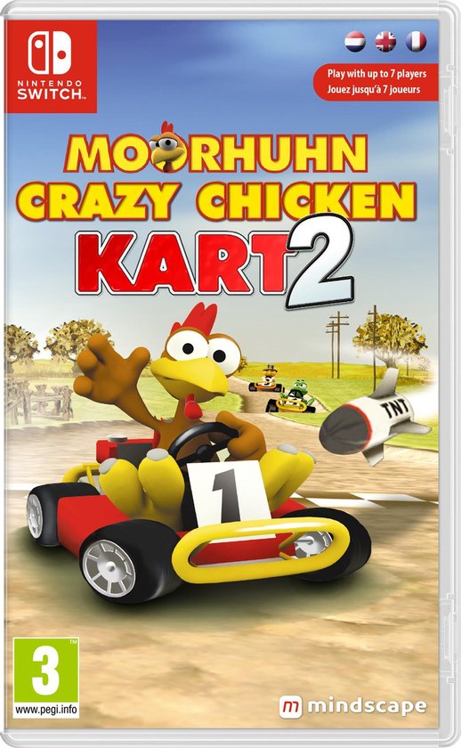 Moorhuhn Crazy Chicken Kart 2 - Switch van Treva Entertainment