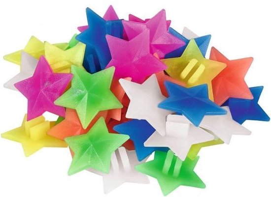 Moses Spaakkralen Sterren 2 Cm 36 Stuks van moses.