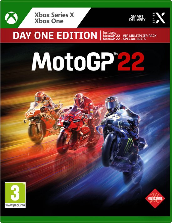 MotoGP22 - Day One Edition - Xbox One & Xbox Series X van MotoGP