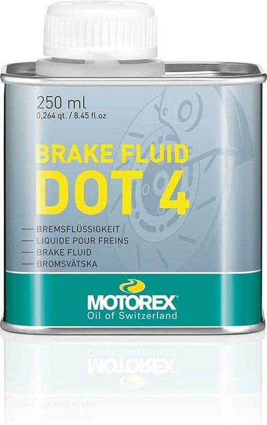 Motorex Remolie Brake Fluid Dot 4 - 250ml van MOTOREX