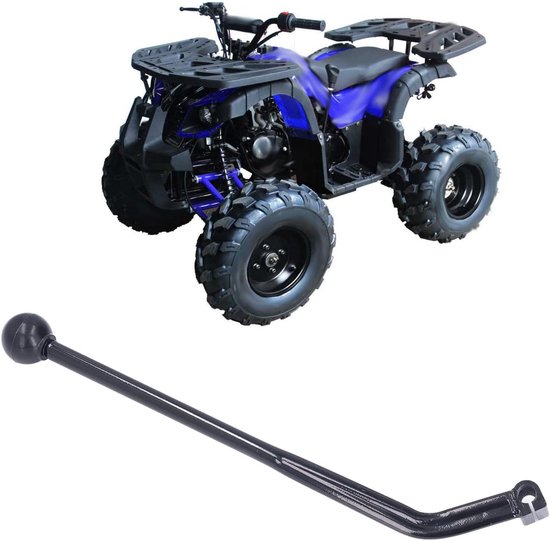 Motorfiets Schakelhendel - ATV Handbediening - Quad Rijden - Premium Metaal - 410mm Lengte - Zwart
