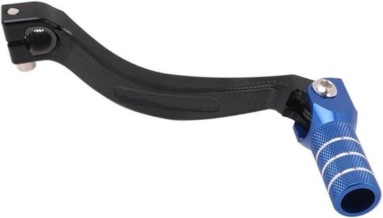 Motorfiets Schakelpedaal - Voetrem Hendel - Rijervaring Verbeteren - Aluminiumlegering - 90 Gram - Blauw Zwart