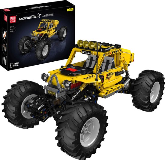 Mould King 18021 Off-road klimvoertuig ATV-bouw - Monster - Speelgoed - Model - 1120 pcs van Mould King