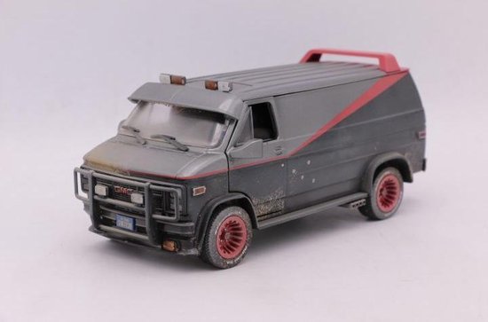 Movie Memorabilia GMC Vandura 'The A-Team' 1983 - 1:24 - Greenlight van Greenlight