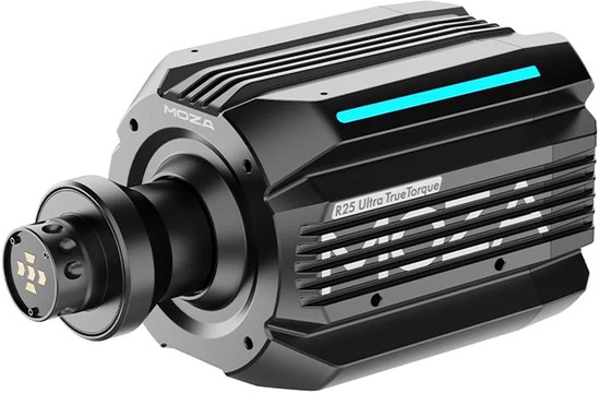 MOZA Racing R25 Ultra - Direct Drive Stuurbasis 25 Nm - Ultra Nauwkeurige Force Feedback - 21‑bit Encoder - PC van Moza Racing