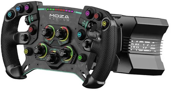 Moza Racing R9 V3 + GS V2P Stuurwiel Bundle - 9 Nm Direct Drive + 300 mm GT-wiel - PC van Moza