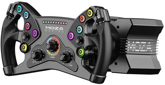 Moza Racing R9 V3 + KS Wheel Bundle - 9 Nm Direct Drive stuurwielset voor GT & open-wheel racen - PC van Moza Racing