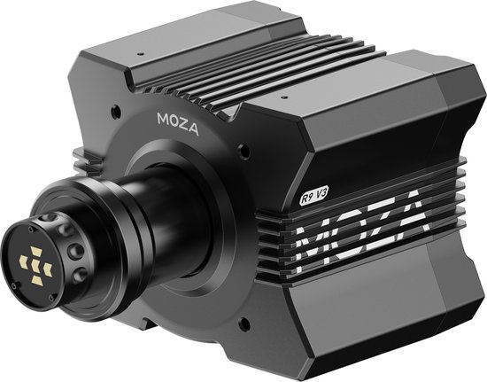 Moza Racing R9 V3 Stuurwiel basis - 9 Nm - 180W - Aluminum - PC van Moza Racing