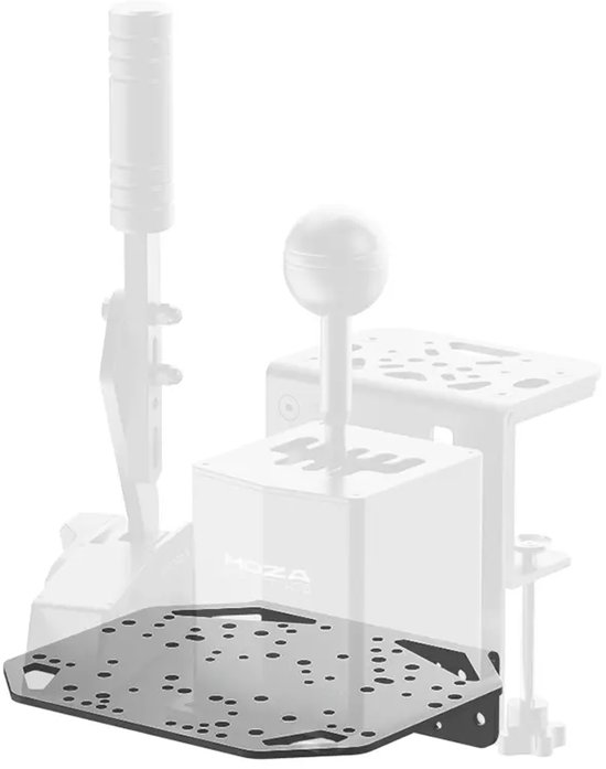 MOZA Racing Universal Mounting Plate RS089 – Universele Montageplaat voor Shifter en Handrem van Merkloos