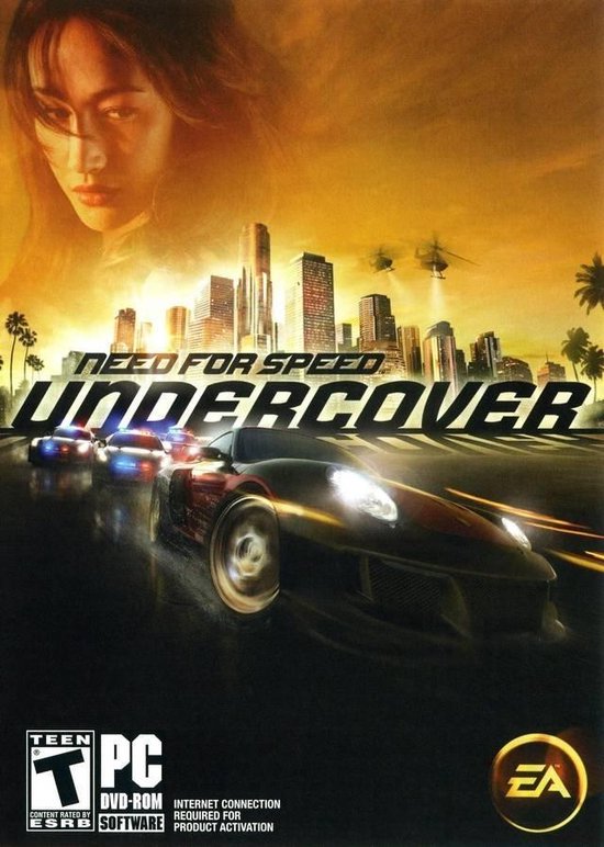 MSL Need for Speed: Undercover, PC video-game van Electronic Arts