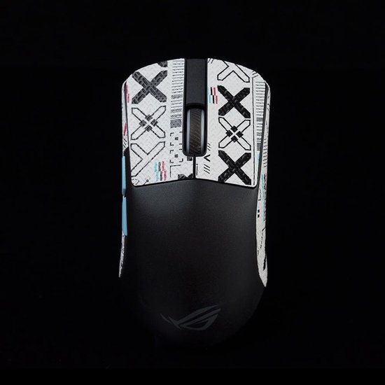 Muis Grip Tape - Anti Slip Sticker - Gaming Verbeteren - Verhoogde Textuur - 0.3 mm Dik - Zwart