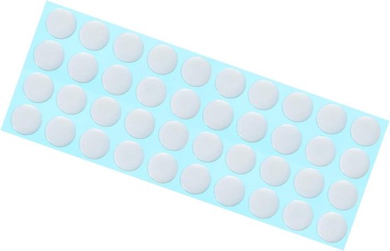 Muis Voeten Vervanging - Skates Pads - Gaming Prestaties Verbeteren - Zelfklevende Laag - 0.6mm Dikte - Wit van Merkloos