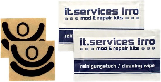 Muis Voetjes - Glijders Set - Precisie Gaming - PTFE Materiaal - 12 x 7 cm van Merkloos