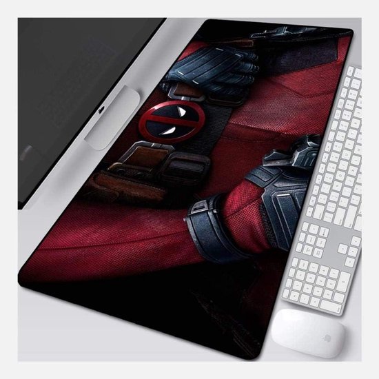 Muismat Deadpool - Gaming Mousepad - Precisie Gaming - Hittebehandeld Oppervlak - 900x400mm - Multi van Merkloos