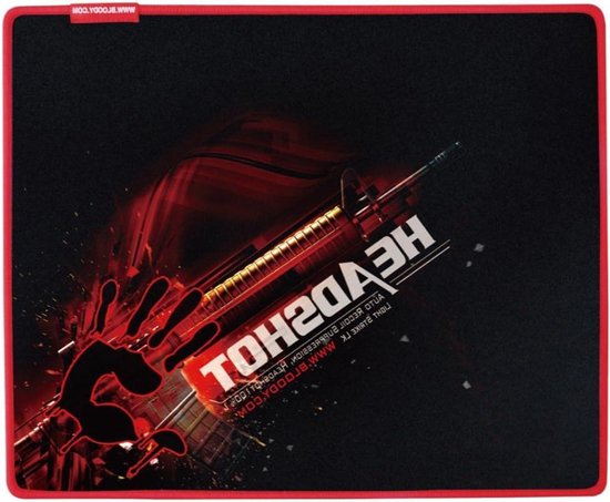 Muismat - Gaming Pad - Precisie Gaming - Grote Afmeting - 43 x 35 cm - Zwart