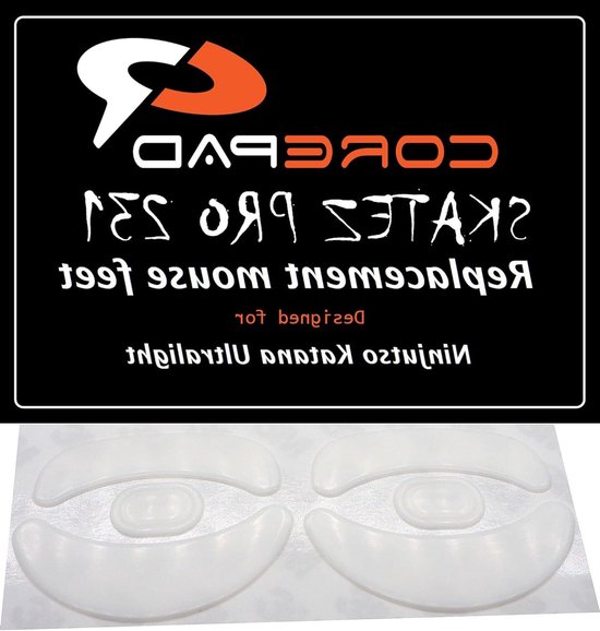Muisvoeten Vervanging - Reservevoetjes Muis Muis Gliders - Gaming Nauwkeurigheid - Afgeronde Randen - 2 Sets - Wit