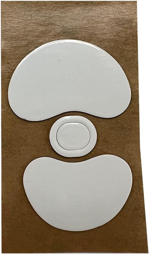 Muisvoetjes Vervanging - Glijders Stickers - Nauwkeurig Gamen - Soepel Glijden - 1 Set - Zwart