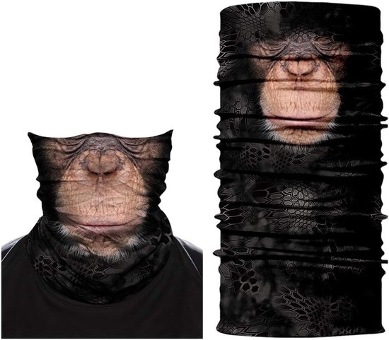 Multifunctionele Colsjaal - Veelkleurig - Uniseks - 100% Microvezel - Voor Sport en Dieren