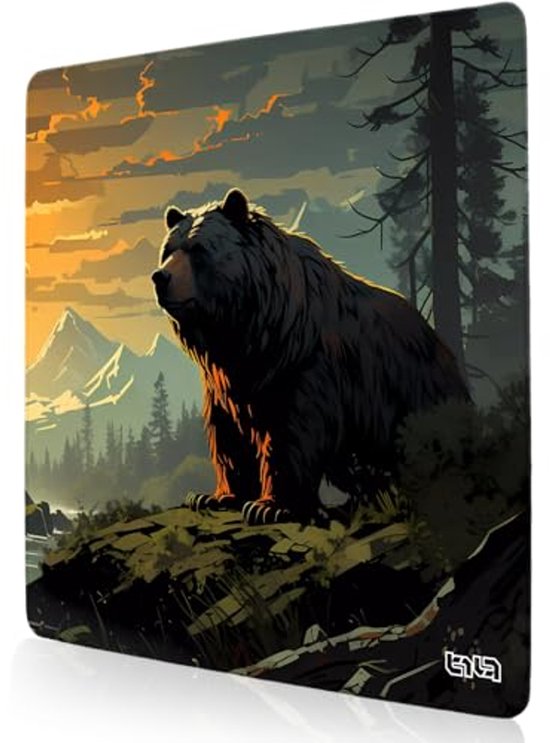 Multifunctionele Gaming Muismat 30x30 cm | Antislip en Waterdicht | Verbetert Precisie en Snelheid van Merkloos
