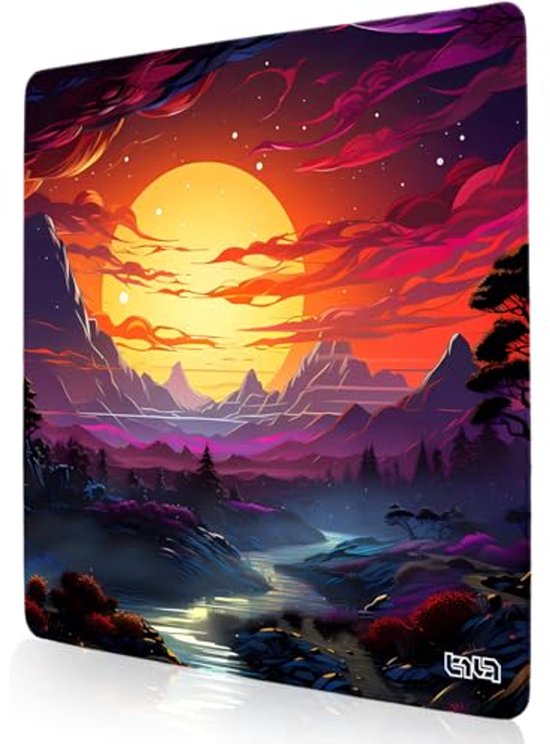 Multifunctionele Gaming Muismat 30x30 cm - Antislip, Waterdicht en Comfortabel van Merkloos