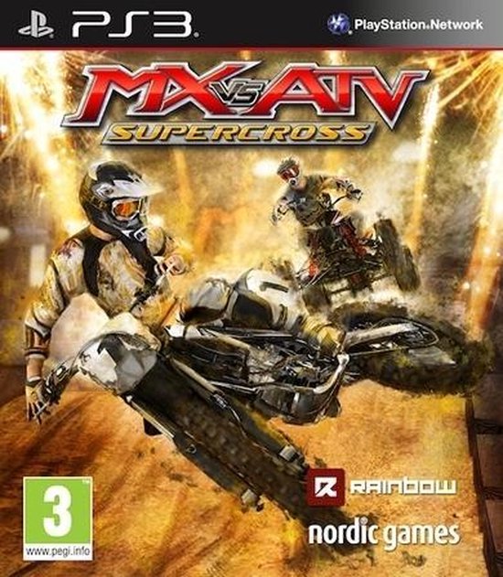 MX vs ATV, Supercross  PS3 van Nordic Games