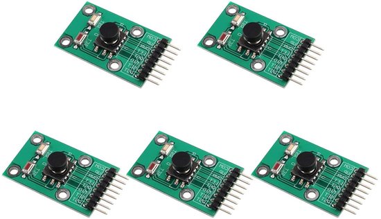 Navigatie Knop Module - Joystick Module PCB - DIY Elektronische Projecten - Vijf Richting Besturing - 41 x 25 mm van Merkloos