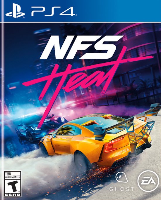 Need for Speed Heat-Amerikaans (PlayStation 4) Nieuw van Merkloos