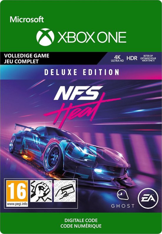Need for Speed: Heat Deluxe Edition - Xbox One Download van Need for Speed
