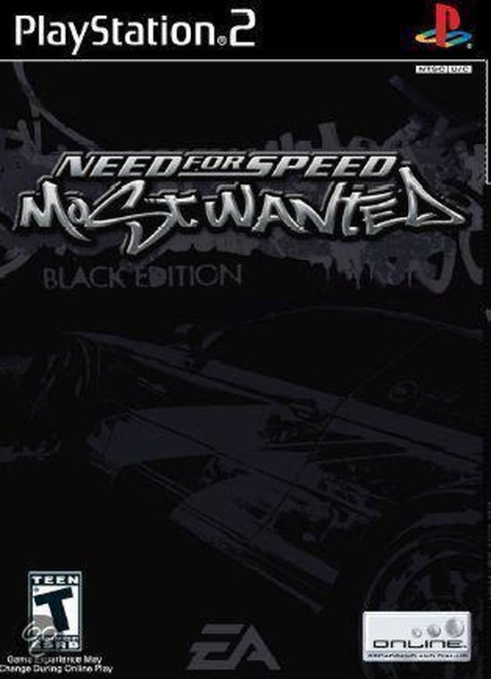 Need For Speed Most Wanted Black Edition van Merkloos